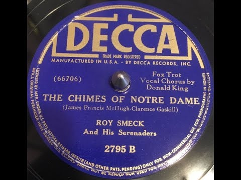 Roy Smeck & His Serenaders "The Chimes of Notre Dame" on Decca 2795 (1939)