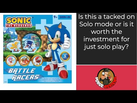 The Purge: # 2465 Sonic the Hedgehog: Battle Racers: We take a look at the solo rules for the game