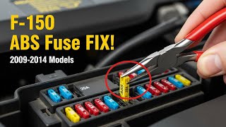 FORD F-150 ABS & Traction Control Module Fuse Location & Replacement (2009-2014)
