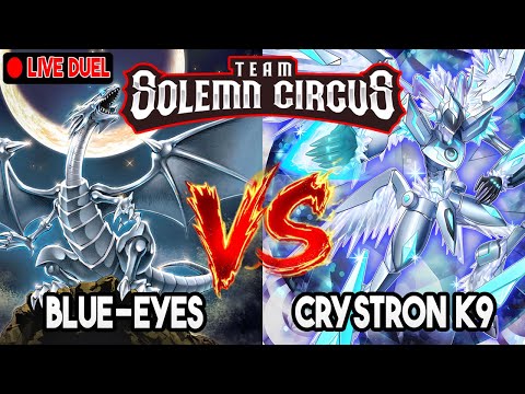 Primite Blue-Eyes Vs Crystron K9 Yu-Gi-Oh! Locals Feature Match | Live Duel