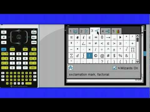 TI-NSpire Quick Tip #14 - The Scratchpad and Factorials