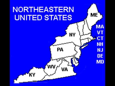 Mastering Geography With A Blank Northeast Us Map