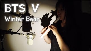 Download lagu BTS V - Winter Bear 《MINIBINI's Flauta》 Cover & Sheet for Play mp3