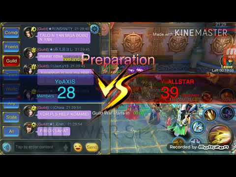 Loong Craft SEA: Guildwar (Yo)Axis vs (Yu)ALLSTAR