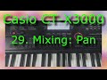 Casio CT X3000 29 Mixing Pan