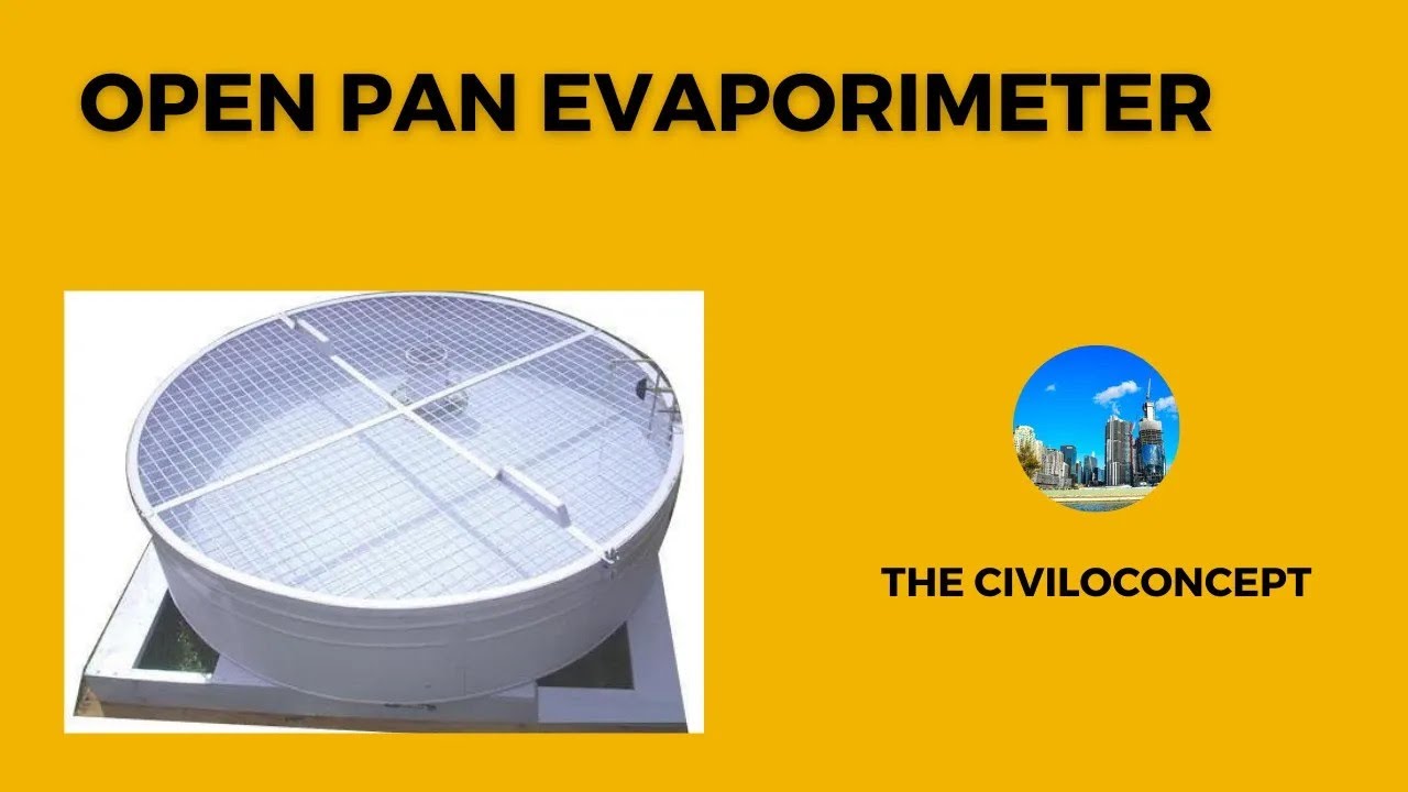 Open Pan Evaporimeter #hydrology #evaporation #wre #wrm