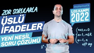 LGS 2022 Kampı: Üslü İfadeler Yeni Nesil Soru Çözümü (Zor Sorular) 8. Sınıf Matematik Ozan Alper #3