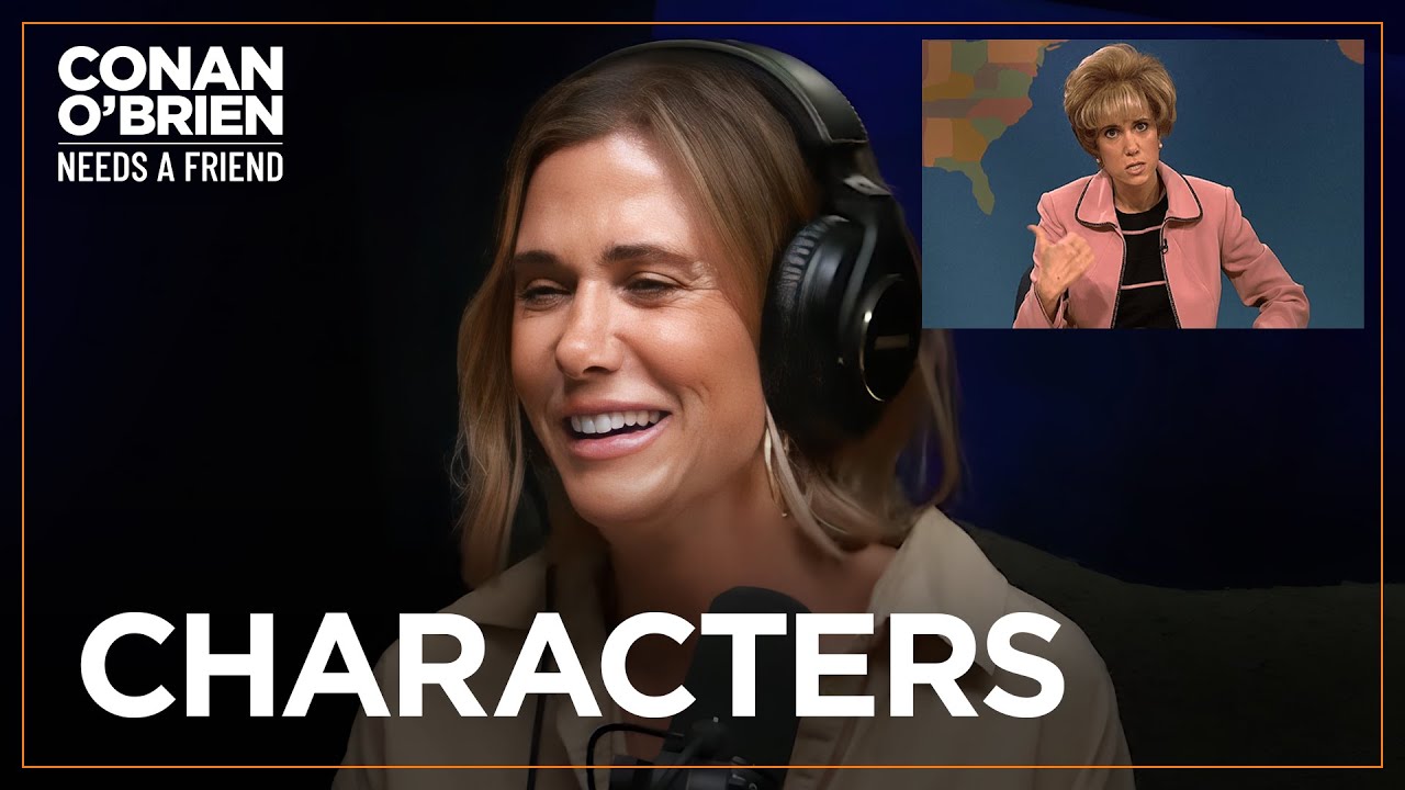 Kristen Wiig Based An "SNL" Character Off A Stranger On A Plane | Conan O'Brien Needs A Friend