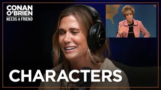 Kristen Wiig Based An SNL Character Off A Stranger On A Plane | Conan O'Brien Needs A Friend