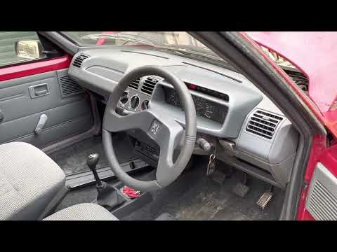 Peugeot 205 1.1 project Part 1 walk around and start up