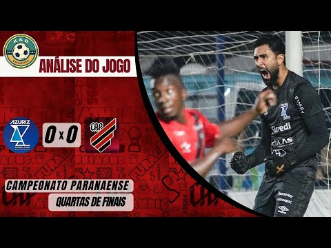 Azuriz 0x0 Athletico | Furacão apenas empata em jogo fraco tecnicamente