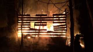 preview picture of video 'Edinburg Gap Road Structure Fire (2014-01-07)'