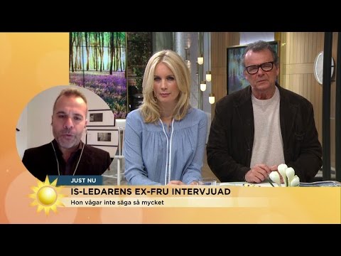 Han har intervjuat IS-ledarens ex-fru - Nyhetsmorgon (TV4)