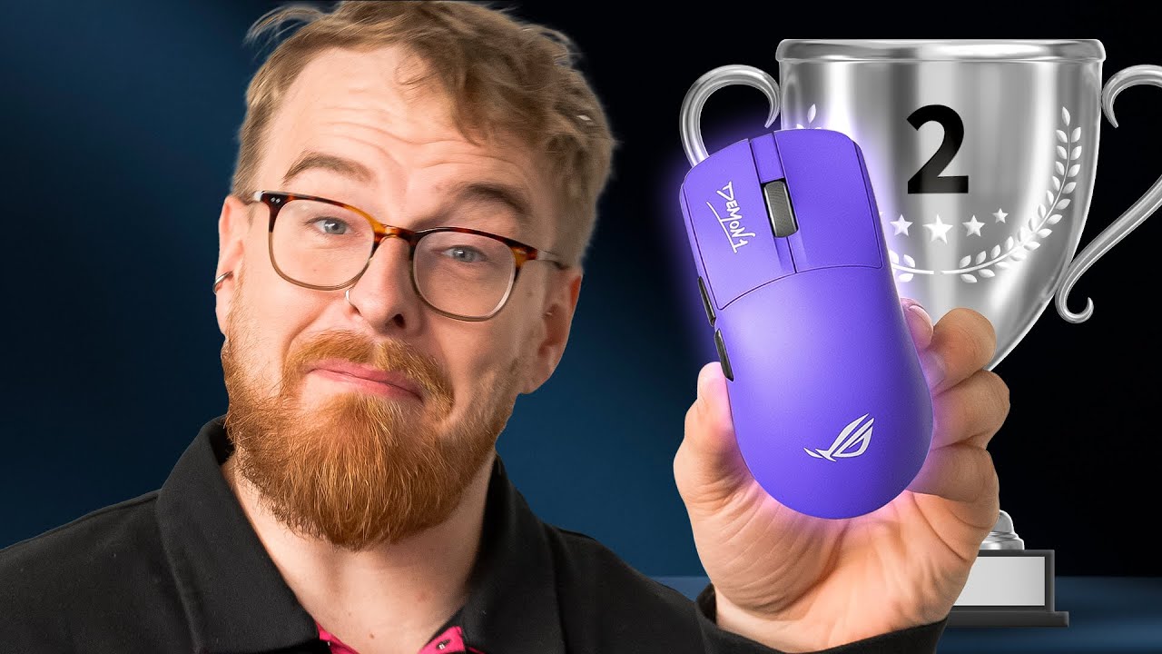 The SECOND best mouse we’ve tested - ROG Harpe II Ace Demon1 Edition