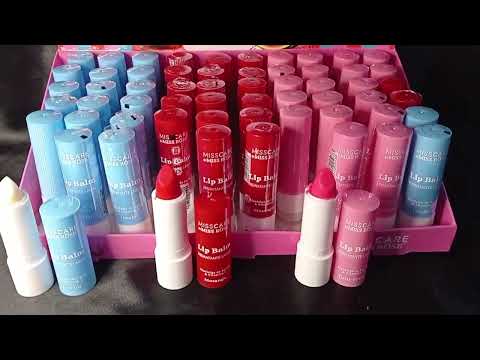LIP BALM HIDRATANTE LABIAL MISS RÔSE 3,7 G 30 FPS BOX COM 60 UN