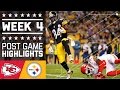 Chiefs vs. Steelers | NFL Week 4 Game Highlights