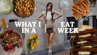 WHAT I EAT IN A WEEK *VEGAN* II winter diaries ep. 4 II
