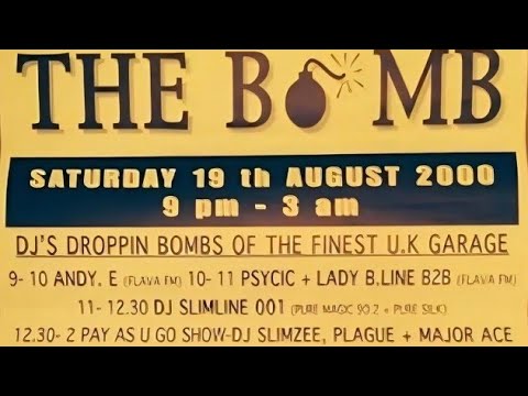 Pay As U Go Cartel, DJ Slimzee, MC Plague, Major Ace, Maxwell D @ RM1 Club, 19th August 2000