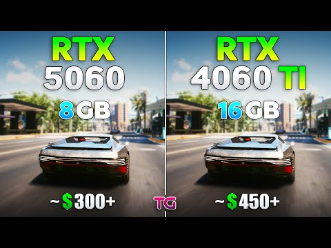 RTX 5060 vs RTX 4060 Ti - Test in 10 Games | 1440p