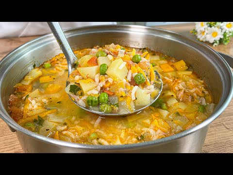 So delicious and hearty soup that you will want more after trying it! Very simple recipe