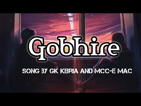 GOBHIRE | (গভীরে) | Bangla Lyrics Song | Mcc-e Mac | Gk Kibria | Aesthetic Lyrical
