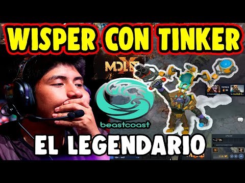 "EL LEGENDARIO TINKER DE WISPER" BEASTCOAST VS J.STORM | GAME 3 | MDL CHENGDU 2019 | DOTA 2