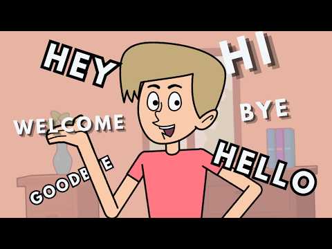 The Oxford 3000 - Hey, Hi, Bye & More! Basic English Greetings - English Words with Meaning
