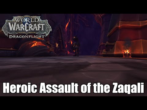 Heroes of Azerõth Heroic Assault of the Zaqali in Aberrus The Shadowed Crucible Raid Guild Run