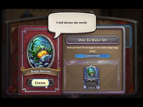 hearthstone mercenaries yogg-saron limited quests 10