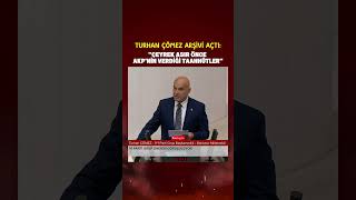 Turhan Çömez eski defterleri açınca mecliste tansiyon yükseldi!