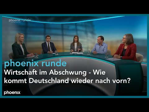 phoenix runde: Wirtschaft im Abschwung - Wie kommt Deutschland wieder nach vorn?