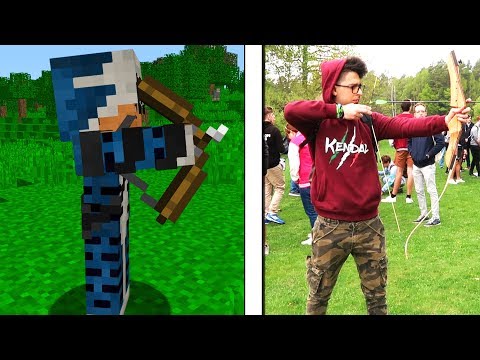 FACCIO I GIOCHI DI MINECRAFT NELLA VITA REALE (VLOG)