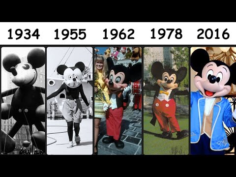 Mickey Mouse Evolution In Disney Parks Explained (1928-2026)