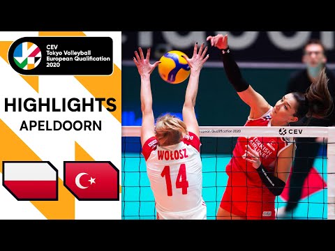 Волейбол Poland vs. Turkey — Match Highlights