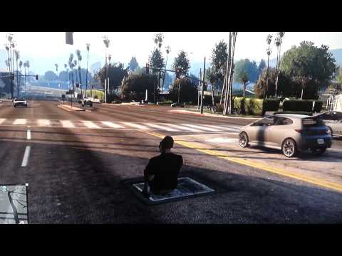 GTA V Glitch - Invisible Car.