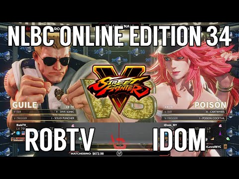 Street Fighter V Grand Final - RobTV vs iDom @ NLBC Online Edition #34