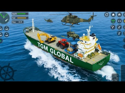 Ship Simulator 3D Gameplay 🚢 | Real Cargo Ship Mobile Game | Android Simulation