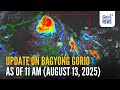 LIVE Update On Bagyong GorioPH As Of 11 AM August 13 2025 GMA Integrated News