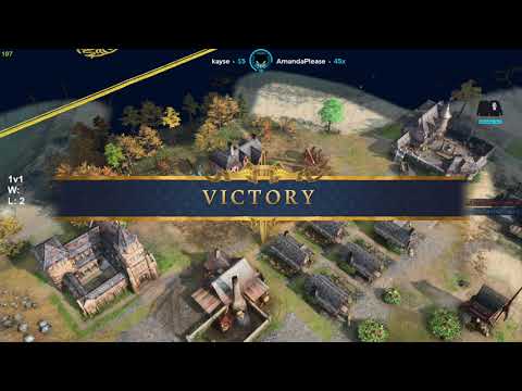 LIRIK made his opponent rage quit *evil laugh*  [Age of Empires 4]