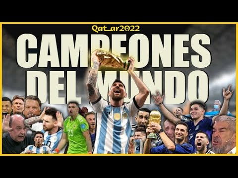 🏆🏆🏆 🇦🇷 ASÍ CONQUISTAMOS EL MUNDO | Argentina campeón mundial Qatar 2022 (Edición de coleccion)