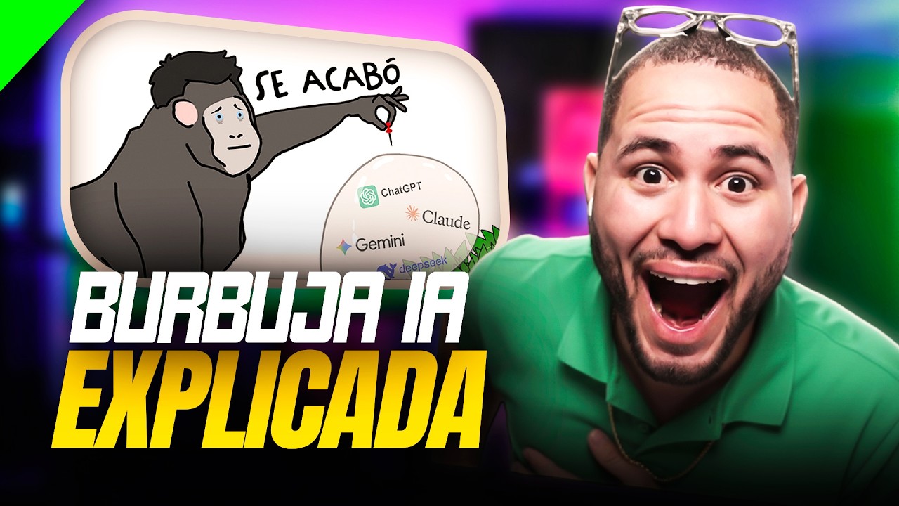 REACCION A LA BURBUJA DE IA EXPLICADA POR MONOS