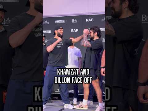 Khamzat Chimaev and Dillon Danis face off at #RAF10