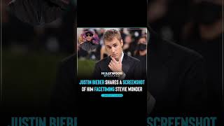 🔥 Justin Bieber FaceTimes Stevie Wonder?! (Screenshot Revealed!) |