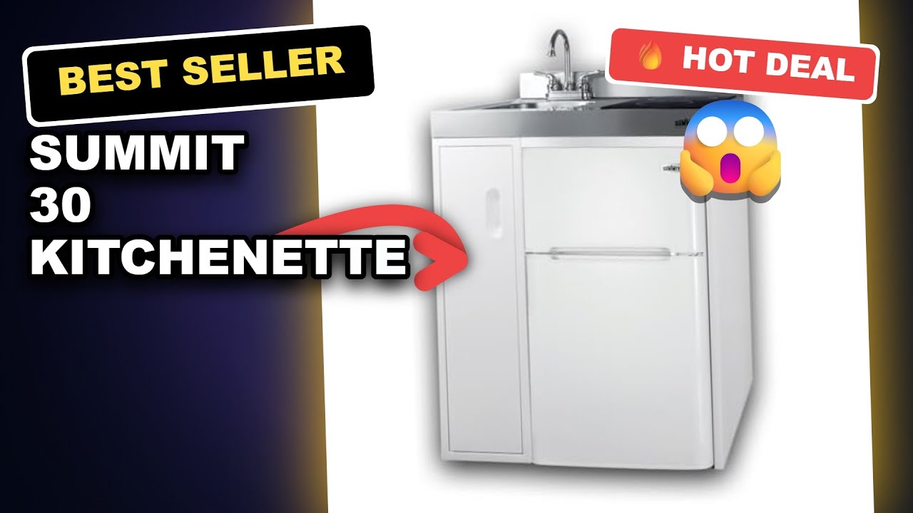 Summit 30 Kitchenette Review: ALL-In-One Kitchen Unit with FREEZER, Induction Cooktop, Sink, Storage, and MORE! 👍