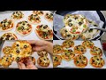 Best Homemade Mini Pizza Recipe Step By Step | Easy Mini Pizza With & Without Oven | Pizza In Pan