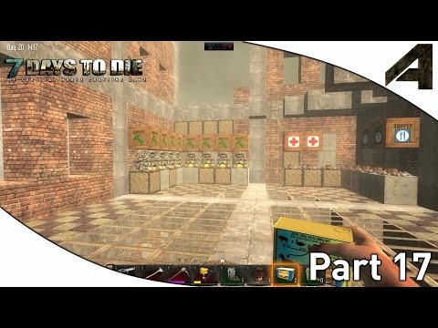 7 Days to Die Alpha 11.3 Gameplay - Part 17 - "Crafting Setup"