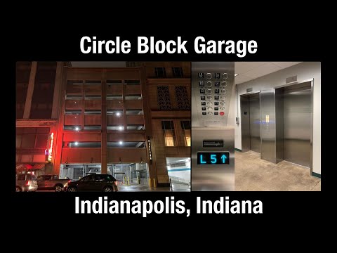 Montgomery KONE Traction Elevators/Lifts - Circle Block Garage - Indianapolis, Indiana