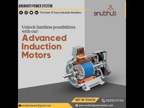 Anubhuti single phase and three phase double shaft motor, 41...