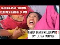 KONTRAKSI HAMPIR 24 JAM PASIEN SAMPAI KELELAHAN DAN DI PASANGKAN OKSIGEN ️