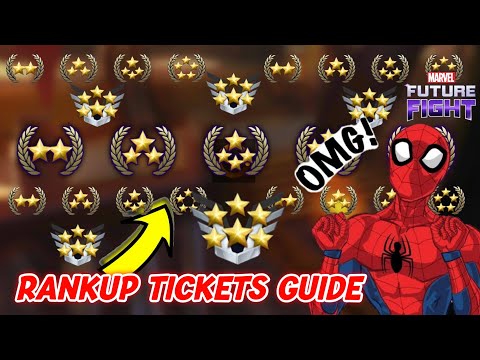 Rankup Tickets Guide | 6⭐ Mega Rankup Guide | Rankup Ticket Marvel Future Fight - MFF HINDI INDIA